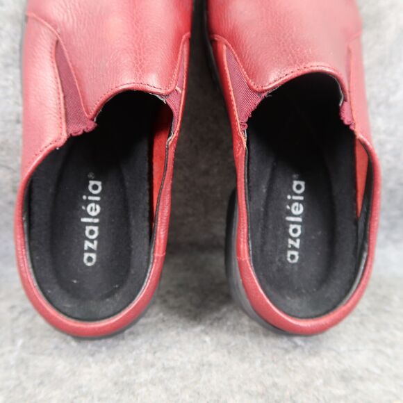 Slip On Shoes Womens 6 Mule Clog Comfort Leather Azaleia Classic Leather Walking - Picture 7 of 16